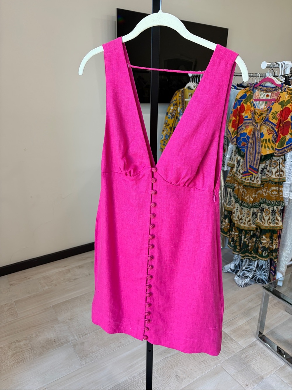 Farm Rio: Pink Mini Dress - Picture 8 of 11